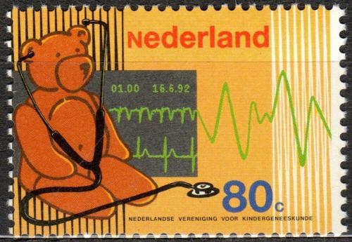 Poštová známka Holandsko 1992 Dìtské lékaøství Mi# 1444