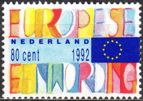 Poštová známka Holandsko 1992 Evropský vnitøní trh Mi# 1449