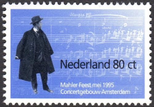 Poštová známka Holandsko 1995 Mahlerùv festival Mi# 1537