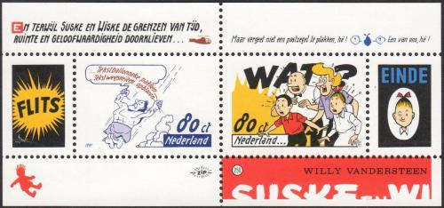 Poštová známka Holandsko 1997 Komiksové postavièky Mi# Block 52
