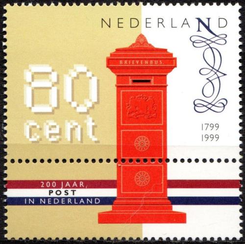 Poštová známka Holandsko 1999 Poštovní schránka Mi# 1705