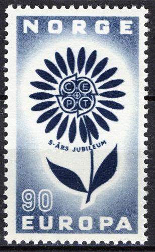 Poštová známka Nórsko 1964 Európa CEPT Mi# 521