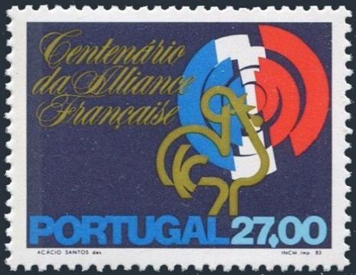 Poštová známka Portugalsko 1983 Entente Cordiale, 100. výroèie Mi# 1584