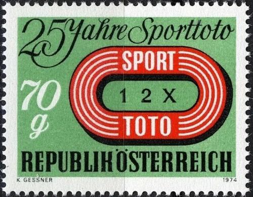 Potov znmka Raksko 1974 Rakousk loterie Mi# 1468