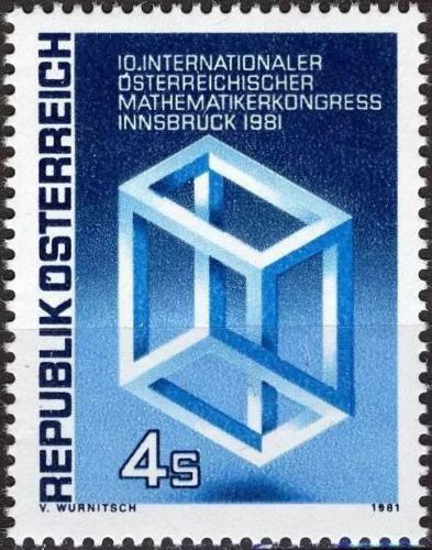 Potov znmka Raksko 1981 Matematick kongres Mi# 1680