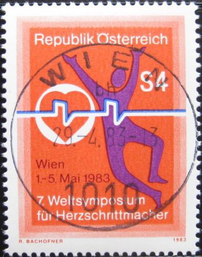 Potov znmka Raksko 1983 Sympzium kardiostimultor Mi# 1738