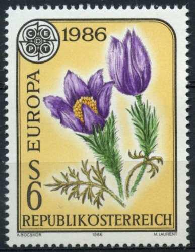 Poštová známka Rakúsko 1986 Európa CEPT, ochrana pøírody Mi# 1848