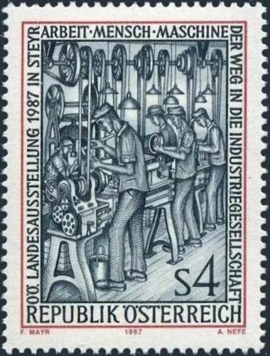 Potov znmka Raksko 1987 Regionln vstava Mi# 1880