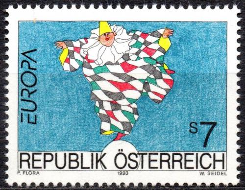 Poštová známka Rakúsko 1993 Európa CEPT, moderní umenie Mi# 2095
