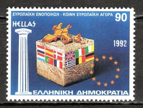 Poštová známka Grécko 1992 Sjednocení Evropy Mi# 1824