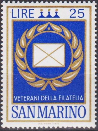 Poštová známka San Marino 1972 Veteráni filatelie Mi# 1015