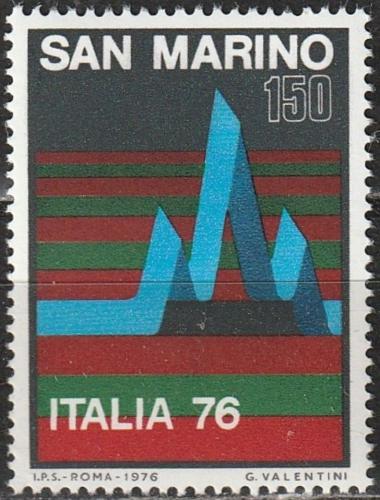 Potov znmka San Marino 1976 Vstava ITALIA 76 Mi# 1122 - zvi obrzok