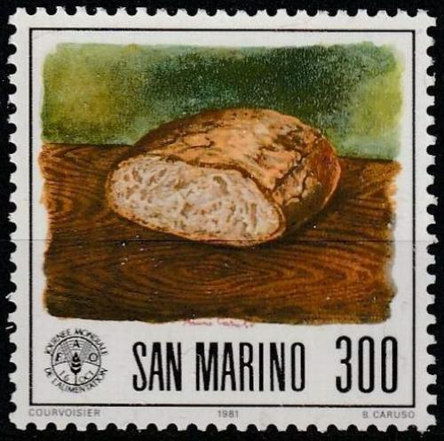 Potov znmka San Marino 1981 Umenie, Bruno Caruso Mi# 1241