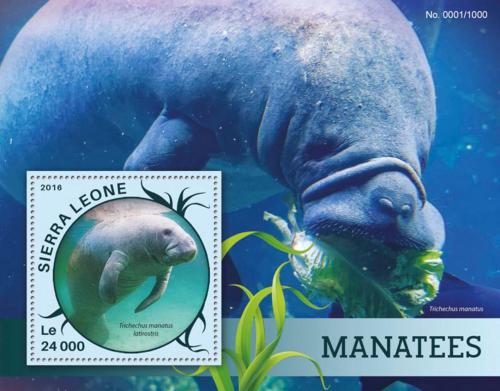 Poštová známka Sierra Leone 2016 Kapustòáci Mi# Block 904 Kat 11€