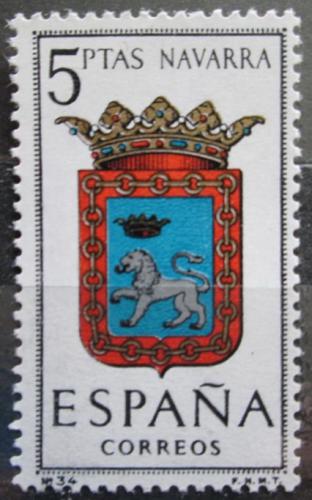 Poštová známka Španielsko 1964 Znak provincie Navarra Mi# 1519