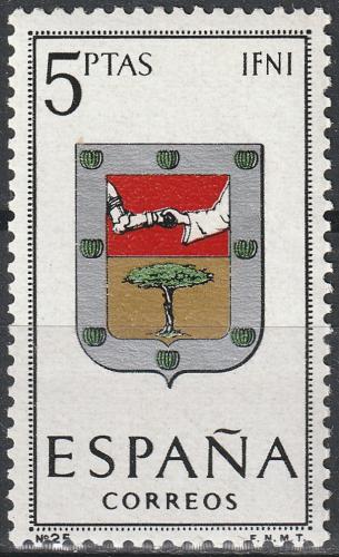 Poštová známka Španielsko 1964 Znak provincie Ifni Mi# 1437