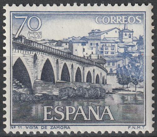 Potov znmka panielsko 1965 Most pes eku Duero Mi# 1527