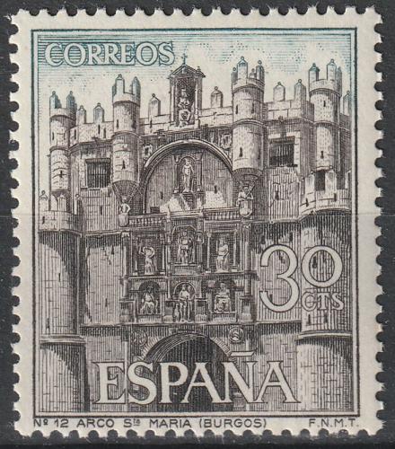 Potov znmka panielsko 1965 Vtzn oblouk v Burgos Mi# 1529