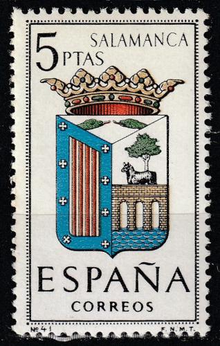 Potov znmka panielsko 1965 Znak Salamanca Mi# 1552