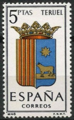 Potov znmka panielsko 1965 Znak Teruel Mi# 1586 - zvi obrzok