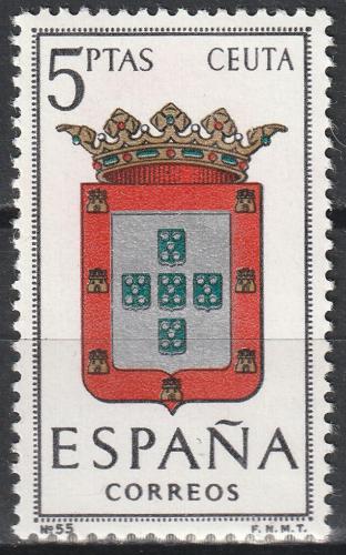 Poštová známka Španielsko 1966 Znak Ceuta Mi# 1625