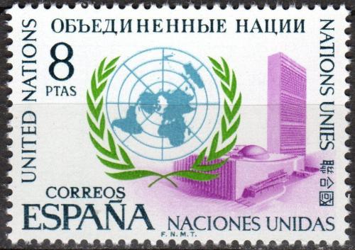 Potov znmka panielsko 1970 OSN, 25. vroie Mi# 1897