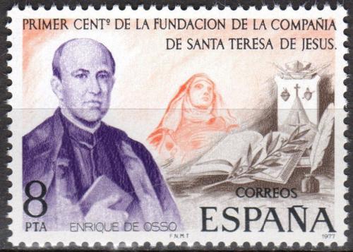 Poštovní známka Španìlsko 1977 Enrique de Ossó Mi# 2302