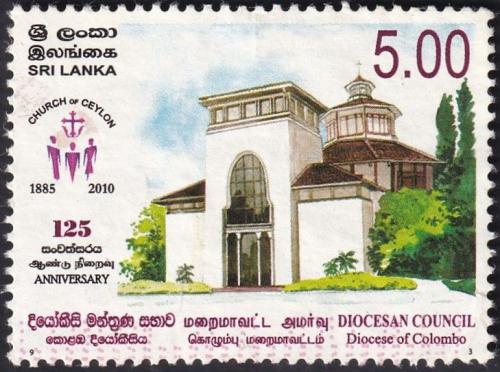 Potov znmka Sr Lanka 2010 Diecze Colombo, 125. vroie Mi# 1813