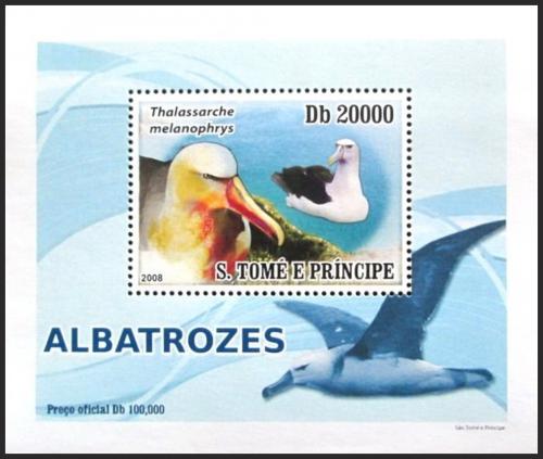 Potov znmka Svt Tom 2008 Albatros DELUXE Mi# 3540 Block - zvi obrzok