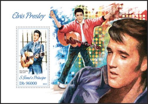 Potov znmka Svt Tom 2013 Elevys Presley Mi# Block 909 Kat 10
