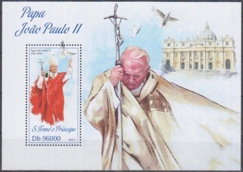 Potov znmka Svt Tom 2013 Pape Jan Pavel II. Mi# Block 926 Kat 10