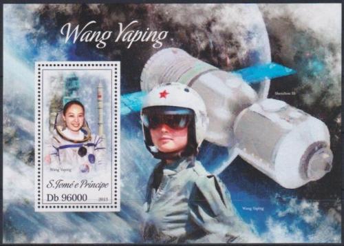 Potov znmka Svt Tom 2013 Wang Yaping, kozmonautka Mi# Block 929 Kat 10