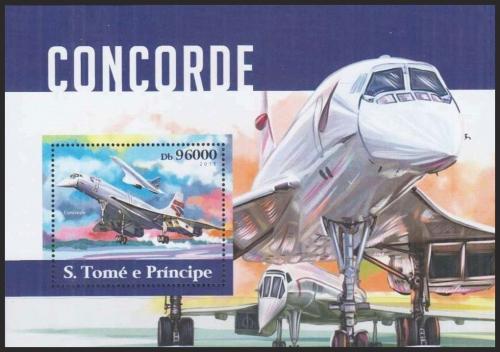 Potov znmka Svt Tom 2015 Concorde Mi# Block 1125 Kat 10