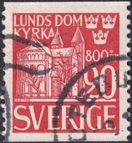 Potov znmka vdsko 1946 Dm v Lund Mi# 319 A