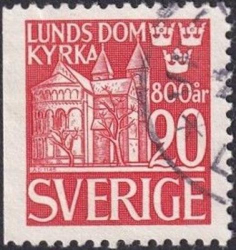 Potov znmka vdsko 1946 Dm v Lund Mi# 319 Dl
