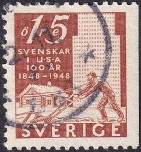 Potov znmka vdsko 1948 Or Mi# 340 Dr