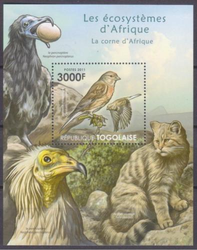 Poštová známka Togo 2011 Fauna jihoafrického mysu Mi# Block 655 Kat 12€