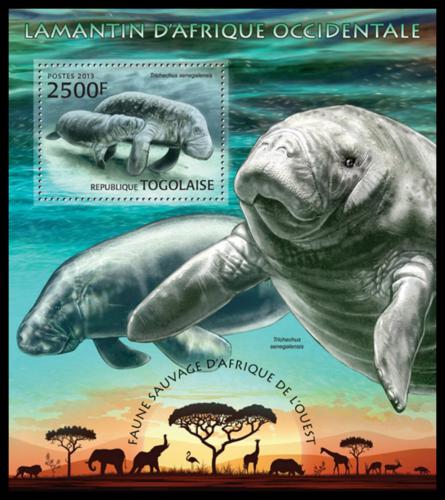 Poštová známka Togo 2013 Kapustòáci Mi# Block 787 Kat 10€