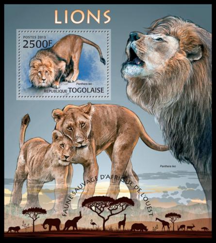 Poštová známka Togo 2013 Levy Mi# Block 791 Kat 10€