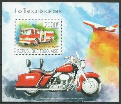 Poštová známka Togo 2013 Záchranári Mi# Mi# Block 894 Kat 10€