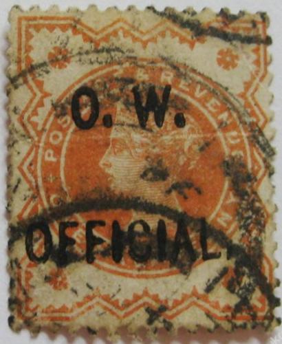 Potov znmka Vek Britnia 1896 edn Mi# 64 Kat 90