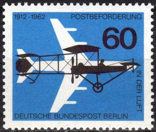 Poštová známka Západný Berlín 1962 Lietadla Mi# 230