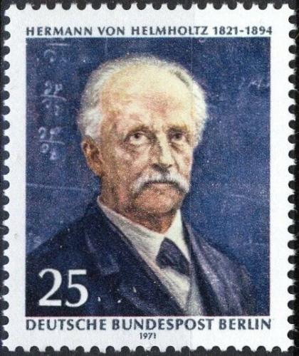 Potov znmka Zpadn Berln 1971 Hermann von Helmholtz, chemik Mi# 401