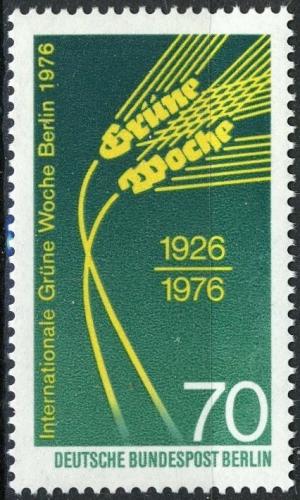 Potov znmka Zpadn Berln 1976 Zelen tden Mi# 516