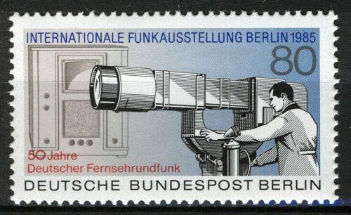Poštová známka Západný Berlín 1985 Nìmecká televize Mi# 741