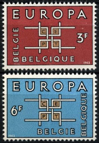 Potov znmky Belgicko 1963 Eurpa CEPT Mi# 1320-21