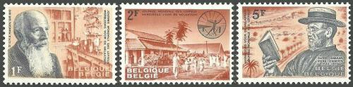 Poštové známky Belgicko 1964 Boj proti malomocenství Mi# 1338-40