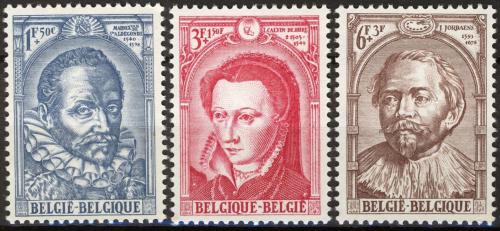 Poštové známky Belgicko 1964 Protestanti Mi# 1347-49