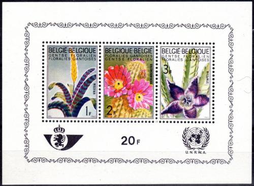 Poštové známky Belgicko 1965 Kvety Mi# Block 32