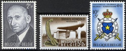 Poštovní známky Belgie 1967 Robert Schuman a výroèí Mi# 1477-79